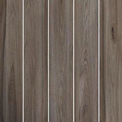 Full-body Straight-edge Wood Grain Tile - Black Walnut Wood Grain Floor Porcelain Tile