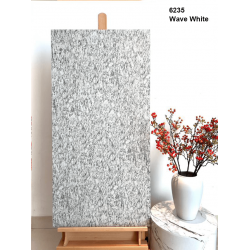 Exterior Wall Tile Series - Ripple White Style Tile