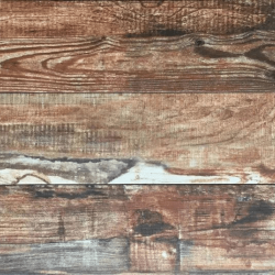 Wood Floor Tile Series - Distressed Corroded Pine Wood Grain Ceramic Tiles