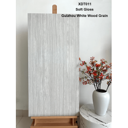 Exterior Wall Tile Series - Micro Soft Light Guizhou White Wood Grain Style Ceramic Tile