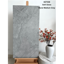 Exterior Wall Tile Series - Micro Soft Light Wall Painting Medium Gray Style Ceramic Tile